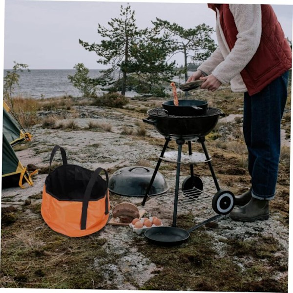 Set med portabla pooler strand utomhus strandhink i polyester