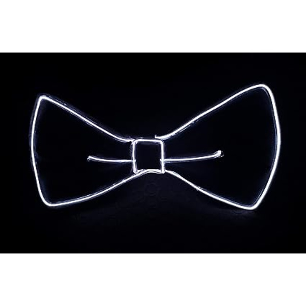 Solmiovalo, 4 tilaa Halloweeniin, naamiaisiin, juhliin, festivaaleille, cosplayhin (valkoinen)