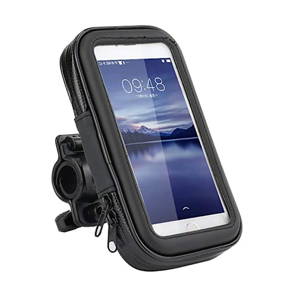 1 stk Gps-brakett Holdbar Universell Enkel å installere Motorsykkel Gps-stativ Med Veske 160*100*30mm