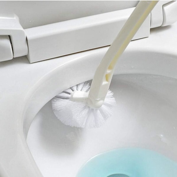 WC-harja Kannettava WC-harja Pitkä muovikahva Puhdistusharjat vahvalla dekontaminaatiolla Kylpyhuonetarvikkeet