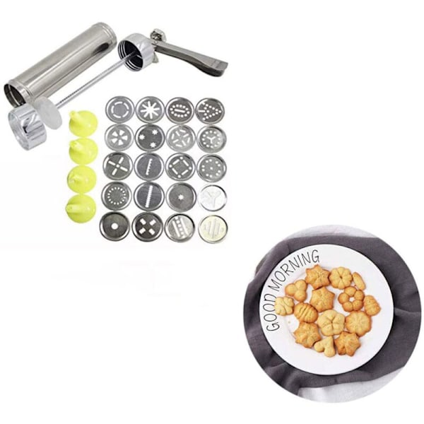 Kakepresse i aluminium, konditorpresse, kake maskin