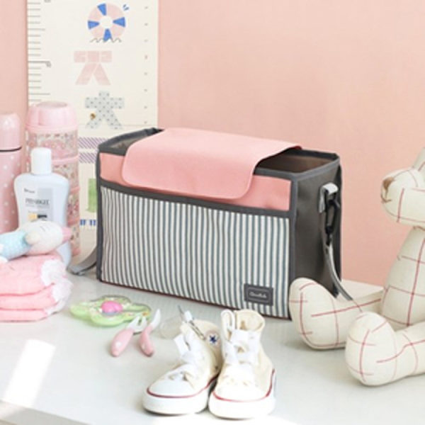 Barnevognssadeltaske Opbevaringspose Mumiepose Buggy Organizer Barnevognsopbevaringspose Til Klapvogne