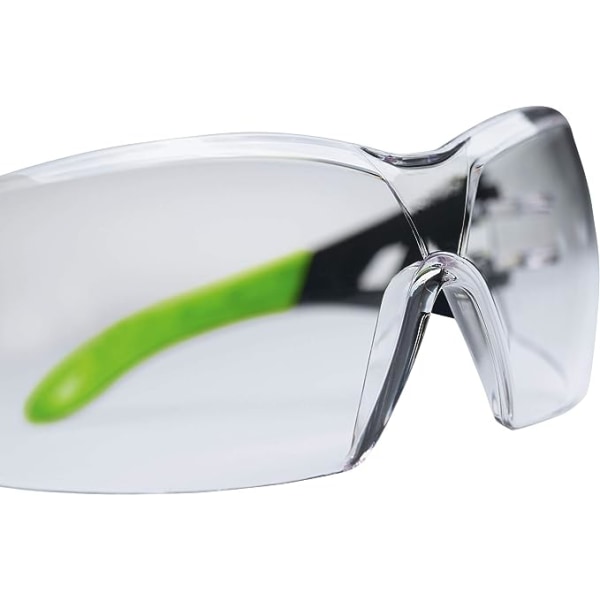 Skyddsglasögon, klara PC-linser, anti-imlinser, reptåliga - kemikalier, UV400-skydd, lätta
