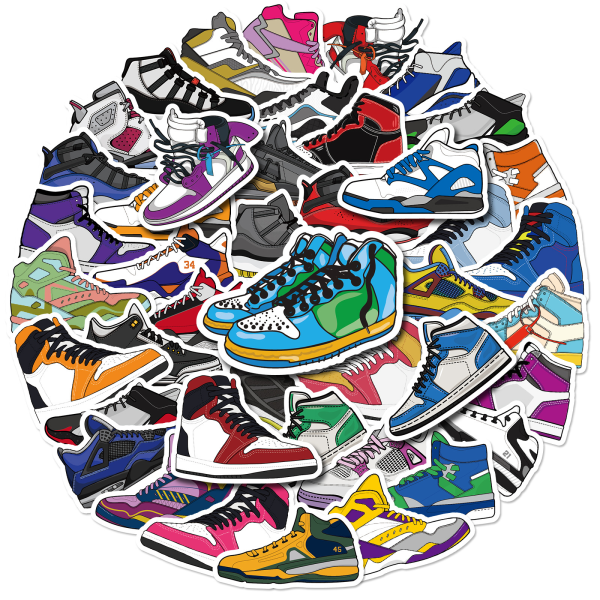 50 Pack Bullet Shoes Motiverende citat-klistermærker til teenagere voksne