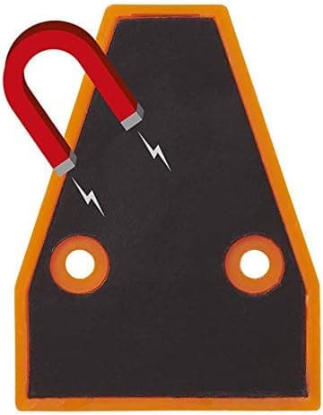 Trekant Niveau med Magnet, Orange