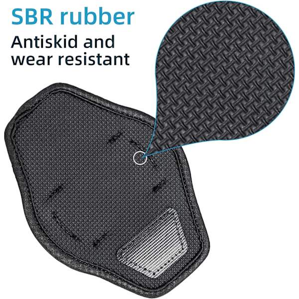 Smarttelefonbelteholder, Universell Ryggsekk for Mobiltelefoner opptil 7'' Tommer - 360° Rotasjon Gym Jogging Sykling iPhone X 11 12 Max 13 Pro, Samsung Not