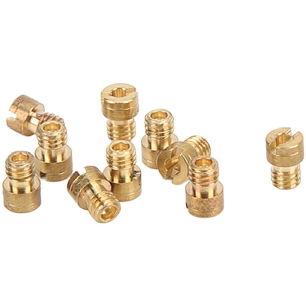 10 stycken/Metallförgasare förgasargrepp set 40-58 för GY6 50cc 139QMB skoter