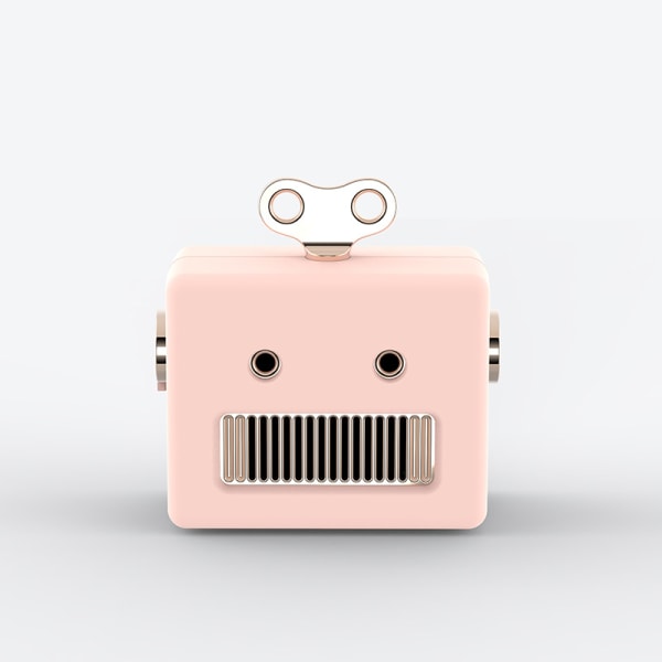 Mini söpö Bluetooth-kaiutin (vaaleanpunainen)