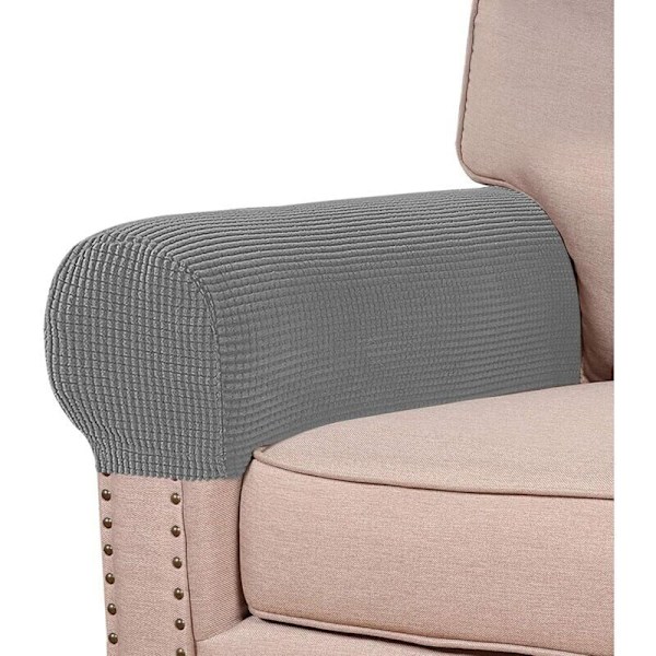 Utdragbara armstödsskydd för stolar och soffor, skydd för Soffa Soffa Soffa Soffa, Halkfritt skydd för möbler, Tvättbara Fåtöljöverdrag