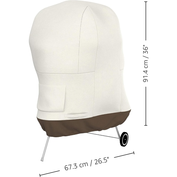 Basics-överdrag för kolgrill Ø67 cm