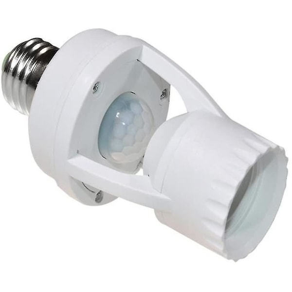 Lamphållare med rörelsedetektor Säkerhetsdetektering E27 60w Motio