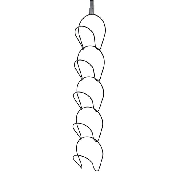10-pack hattställ hängare hållare arrangör garderob hängande baseboll keps förvaring display stativ för halsdukar handväskor handdukar kläder slipsar över dörr vägg M