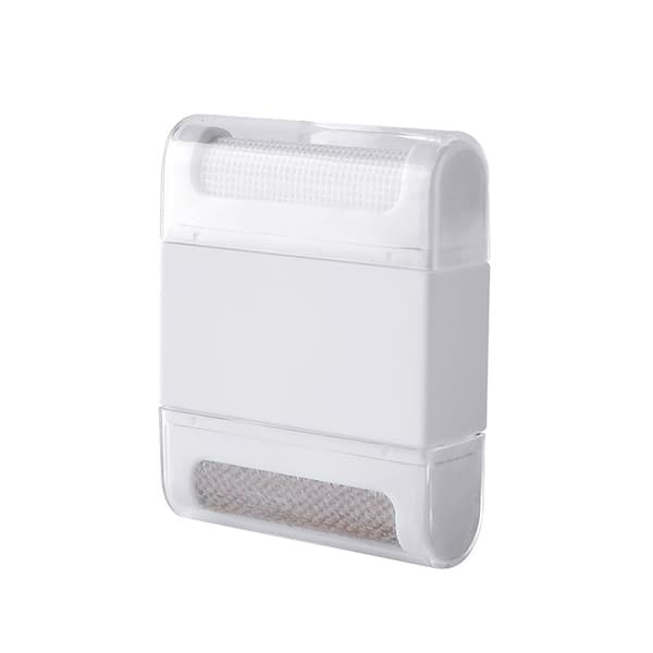 Hvid 2 rejse bærbar manuel epilator, egnet til tøj epilator (dobbelt hoved)