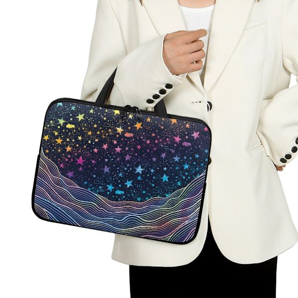 Laptopväska Bärbar Crossbodyväska, 17 tum (1 st)(stil 1)