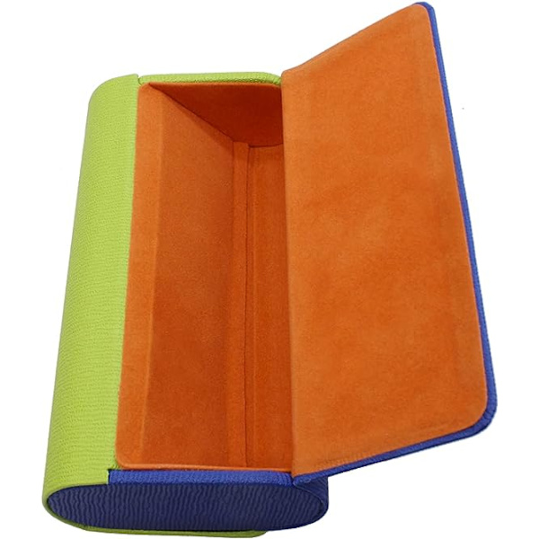 (2 sett) optiske briller etui og klut solbriller pose - Dusty Blue