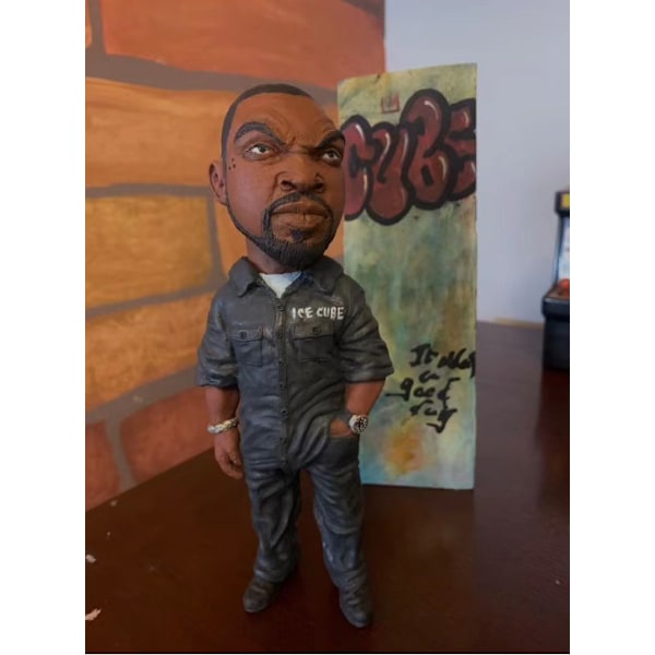 Harpiks Figur Model Hip Hop Mindegave Harpiks Ornament Lille Ornament Have Ornament