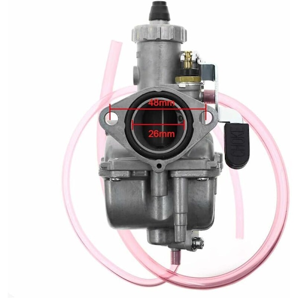 Tigrezy VM22 26mm Förgasare ersättning för Mikuni Pit Dirt Bike 110cc 125cc 140cc Motordelar för Lifollo För Thumpstar för SSR