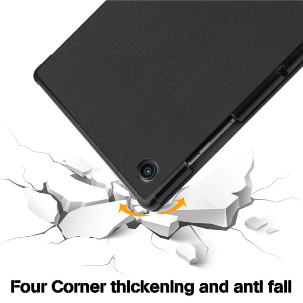 Samsung Galaxy S8 Universal Tablet Leather Case (svart) til Samsu