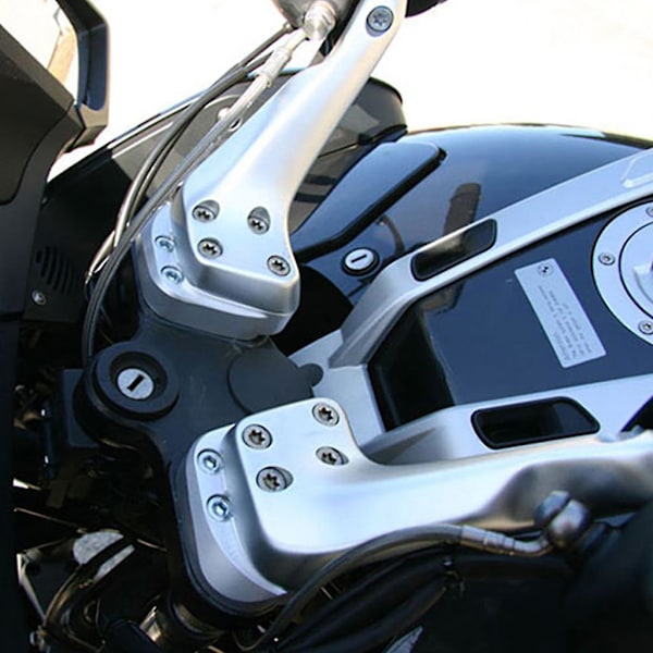 2 st motorcykel CNC aluminiumlegering styrehöjare för R1200rt R1100rt R1150rt