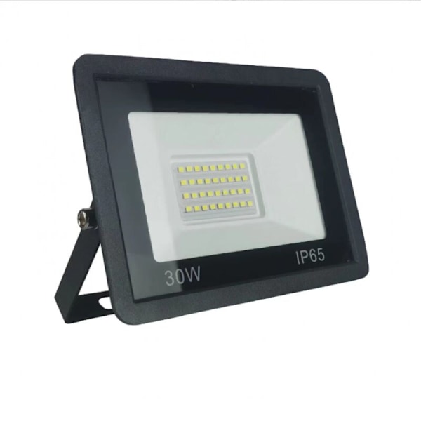 2 kylmän valkoisen LED-projektorin setti 30W ulkokäyttöön, IP66 vedenpitävä LED-projektori puutarhaan
