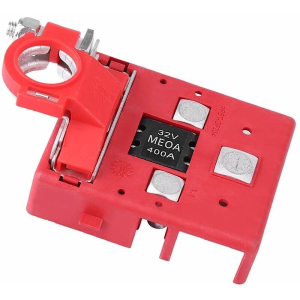 Snabbkopplingsbatteripoler, Husvagn 32V 400A Snabbkopplingssäkring Batteridistributionsplintar Klämmor Anslutning