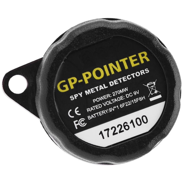 Pin Pointer Metaldetektor GP-Pointers GP360 Høj følsomhed Alle metaller Guldgraver Ny elektronisk måleværktøj, Sort
