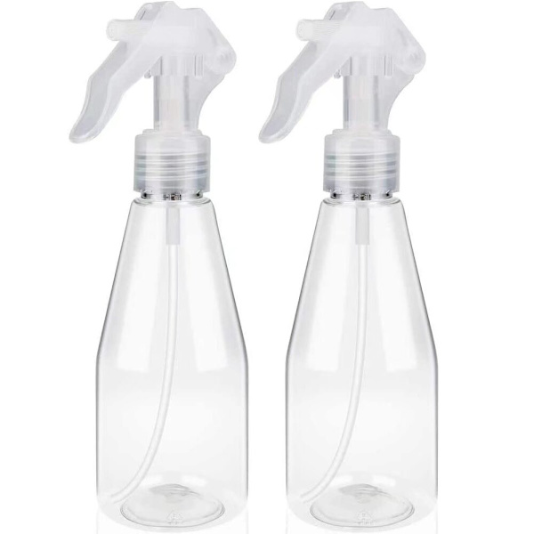 2 st 200ml Sprayflaska Tom Sprayflaska Spray Klar Plastflaska Hårfrisering Växt Blomma Sprayflaska För Hårsalong