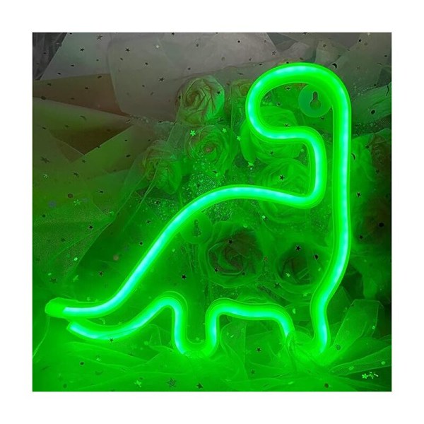LED Neon dinosaurie Neonskyltar neonlampa dinosaurie USB/Batterier