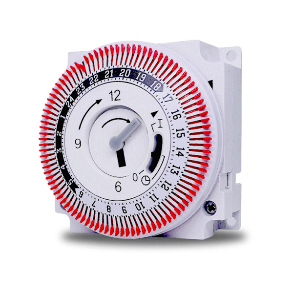 ClockMechanical Timer 250V Timer Påminnelse 15 Minutter 24 Timer Kjøkken Nedtelling Energibesparende Kontroller Industriell Timer Bryter