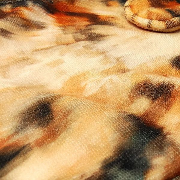 Kattformad absorberande handduk (blommig katt), söta husdjurshanddukar, kök