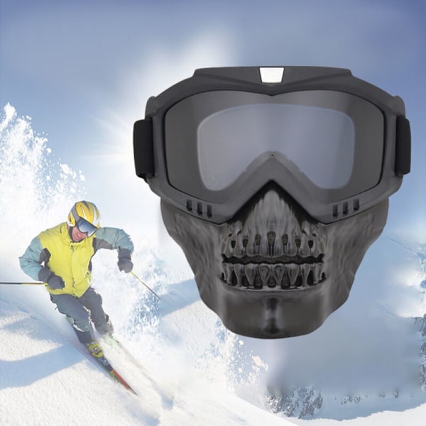 Motorcykelmaske, hjelmbriller, motocrossbriller