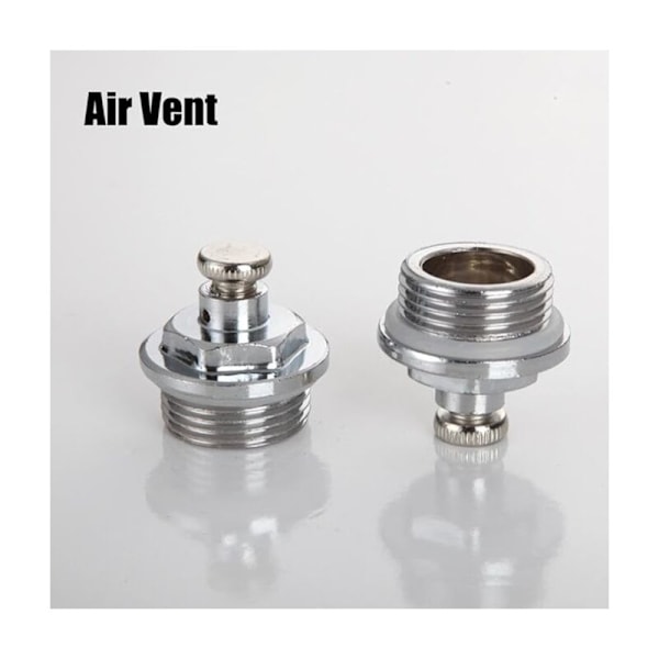 Set med 4 st 2,5 cm radiatorventilationslock - Reservtillbehör för värmesystem