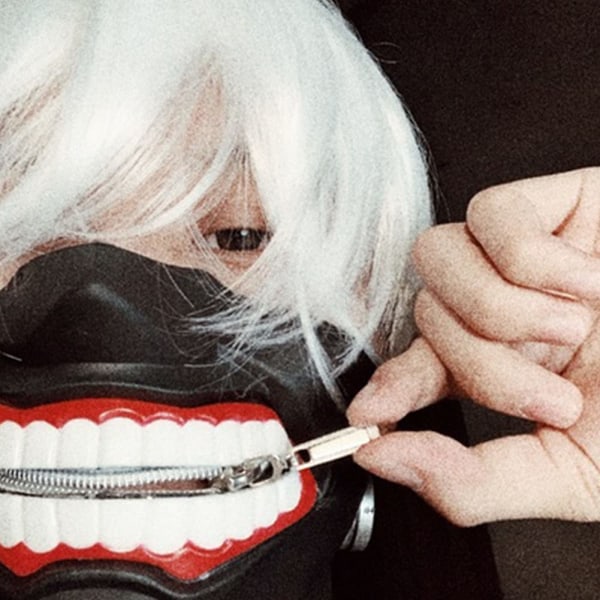 Tokyo Ghoul Ken Kaneki Cosplay Mask Halloween Masquerade Decoration Props