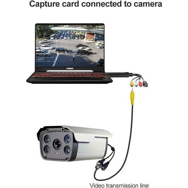 Støtte for Capture Card for Overvåking av Dataovervåking av USB2.0 Win10 videoopptakskort