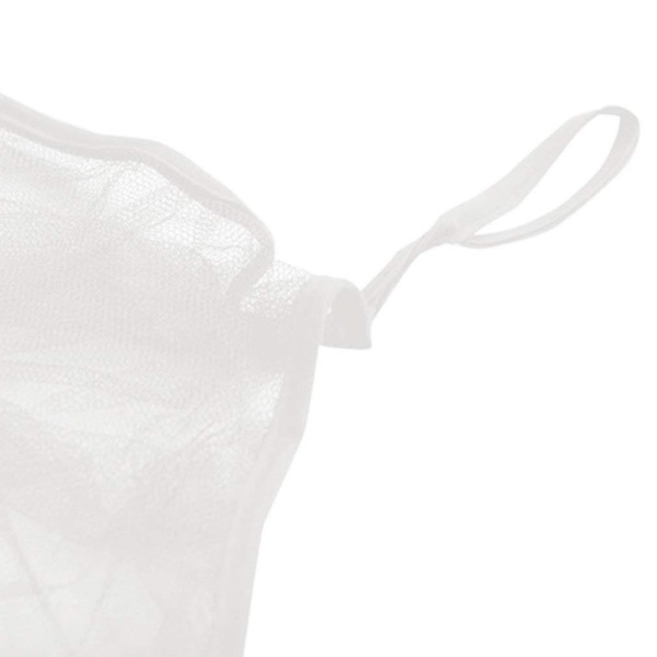 Myggnetting for dobbeltseng, hvit, 210 x 190 x 240 cm