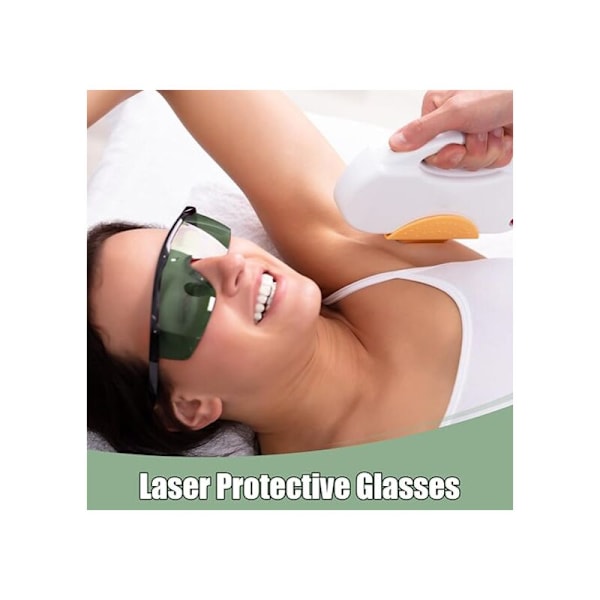 Suojalasit laserkarvojen poistoon ja pulssivaloon, UV-lasersuojalasit, kauneuslaitteet, lasertyö, säiliö, häikäisynestolasit