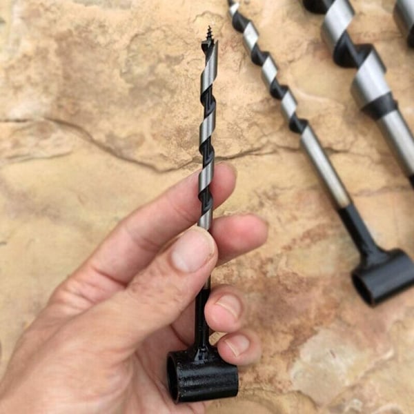 Scotch Eye Multifunktionelt Træbor (6mm/20mm/25mm/30mm) til Bushcraft Camping Håndbor Udendørs Overlevelsesværktøj - 25mm