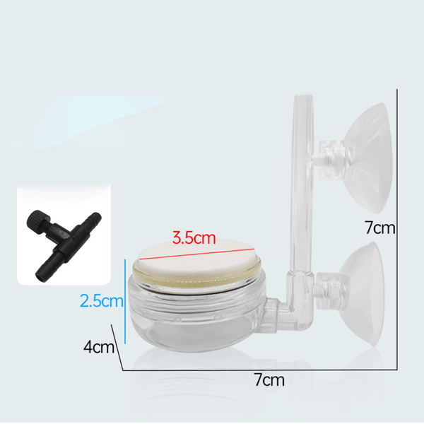 (35mm) Akvarie luftestein, Akvarie luftdiffusor, Boble stein bruk