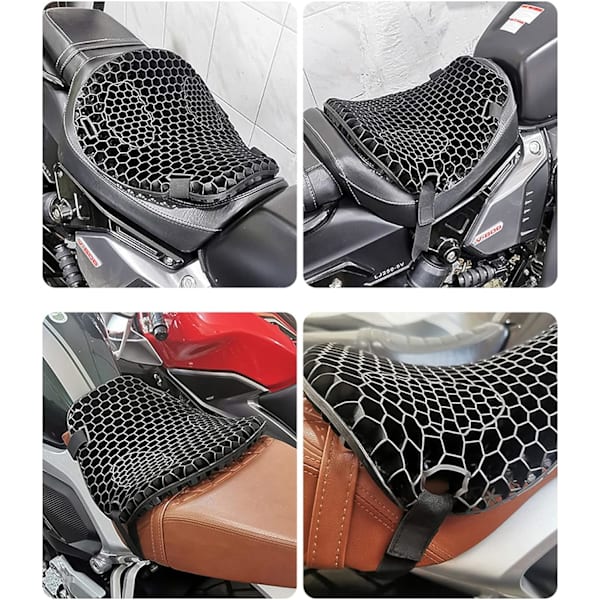 Universal Motorcykel Honeycomb Kudde