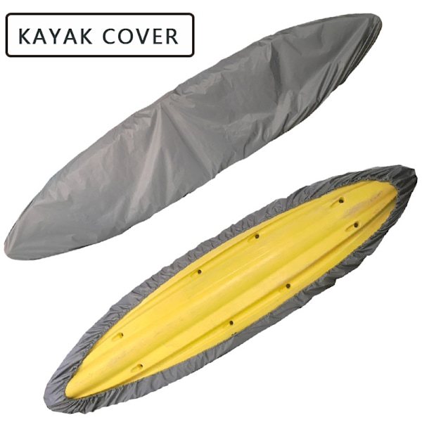 Vattentät Kajakskydd för Kajakpaddling, Kanotpaddling, Dammskydd, UV-skydd, Solskydd för Fiskebåt, Solskydd för Utomhusförvaring, Passar Båtar 2,1-2