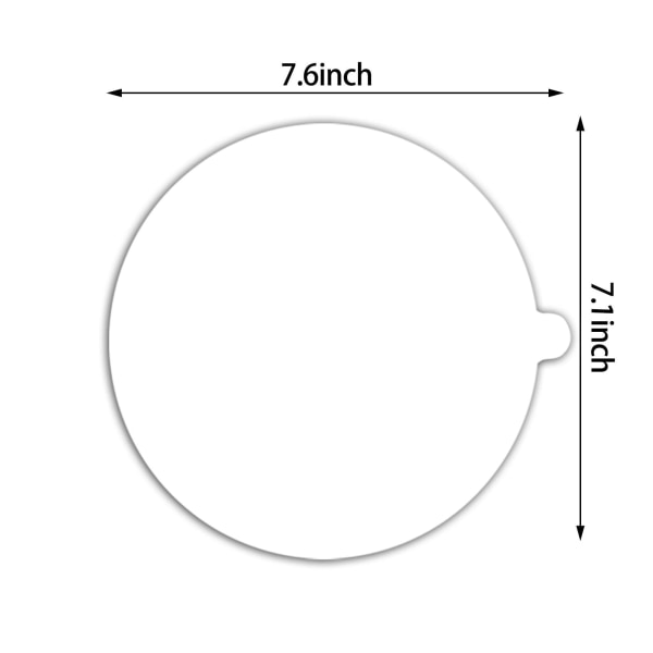 20 pyöreää kärpäspaperia (18 cm) Hyttysansat Sticky Paper Pyöreät tahmeat tyynyt Kirppuloukut Kevyt, Hyönteisten hedelmäkärpästen hyttysvalot ulkona