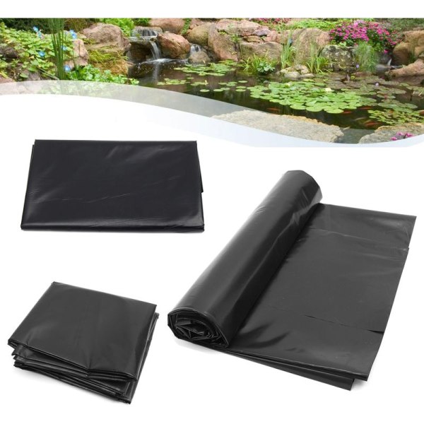 Damfoer 5'x10' HDPE Vandtaet Damdug til Fiskedam Have Landskabssøer
