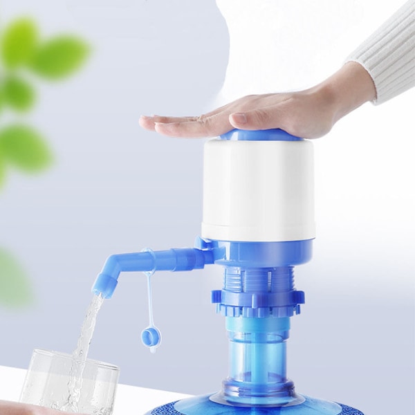 Manuell vattenflaskpump - Portabel vattenpump - plast - Dricksvattendispenser