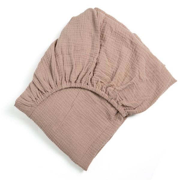 Muslin Sengestoff - Justerbare Sengestoff til Babymadrasser for Jenter og Gutter - 71*132cm, 2-pakning
