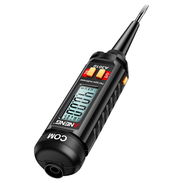 Multimeter av A3010 penntyp, 4000 punkter, True-RMS bakgrundsbelysning, digital multimeter, automatisk räckviddstestare, LCD elektrikerverktyg
