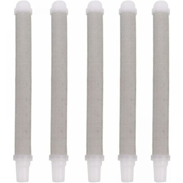 5 stycken filterelement med pistolpulveriserare airless 60 mesh pully färgmunstycke airless Tillbehör för Wagner Airless färgspruta