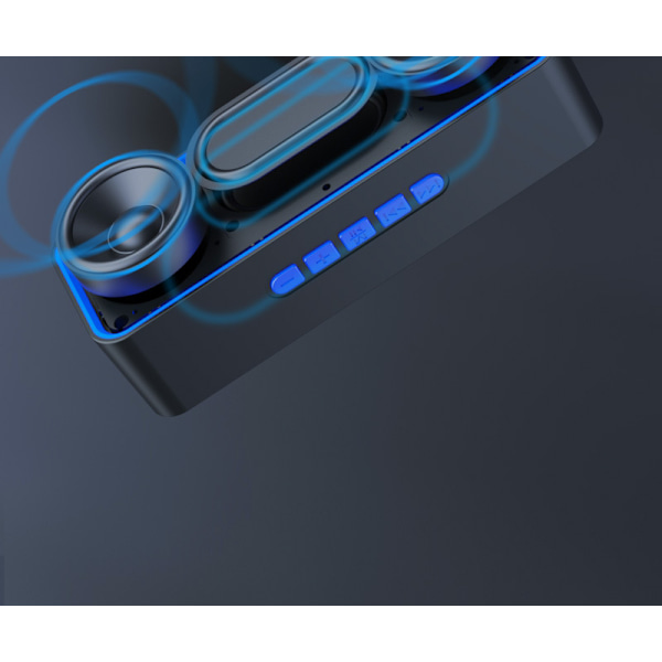 Bärbar Bilradio Trådlös Bluetooth-högtalare