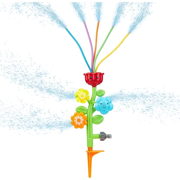 Sprinklerlegetøj til børn - roterende sprinklerlegetøj til udendørs brug