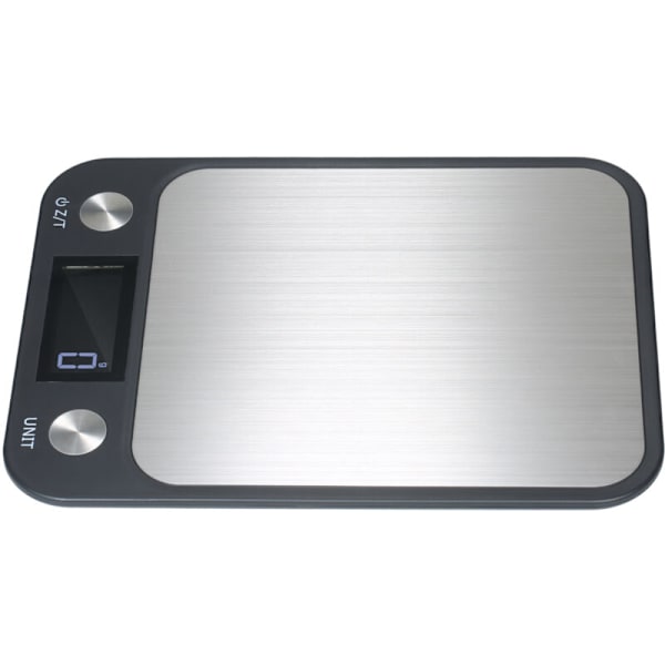 Digital våg i högprecisions aluminiumlegering med vattentät elektronisk yta 10 kg/1 g LCD-skärm med baskisk balans för matlagning i köket
