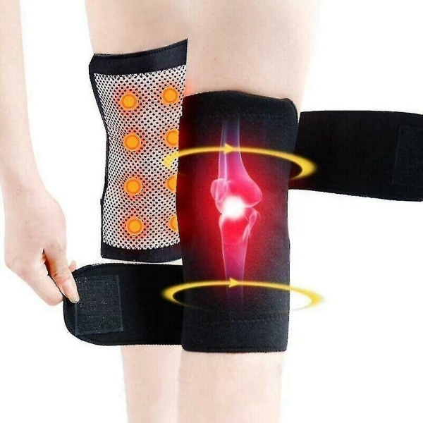 Knämassageapparat, varmt knästöd, fysioterapi knästöd för artrit
